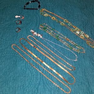 Miscellaneous costume jewelry